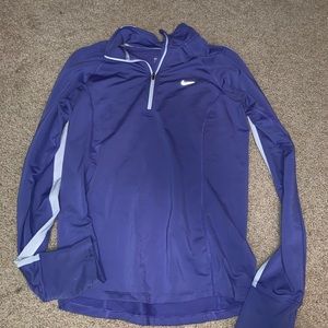 Purple Nike sweatshirt